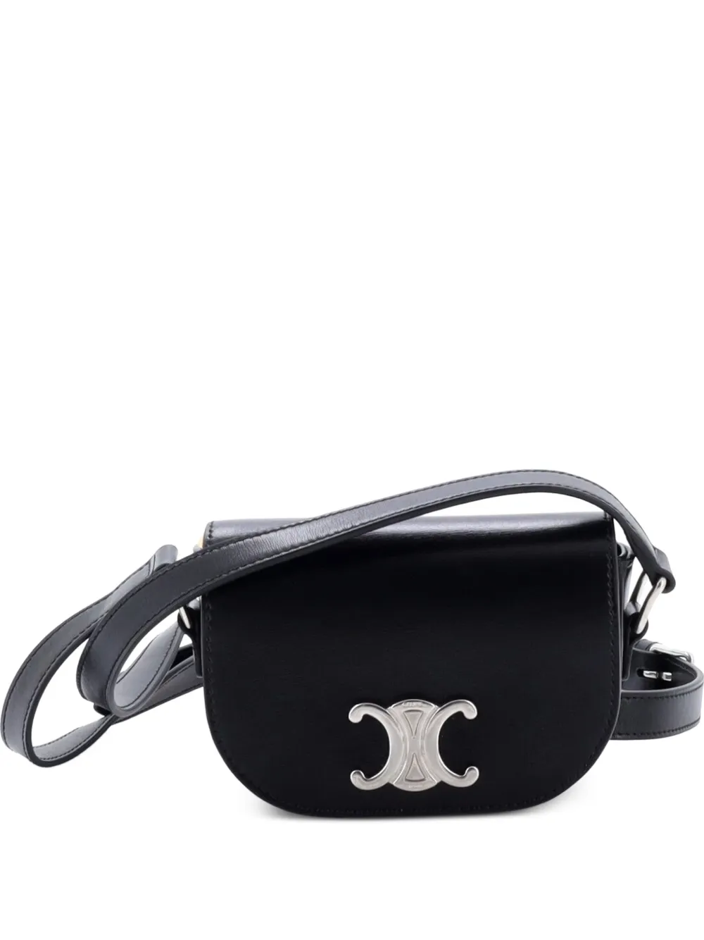 Celine Pre-Owned Besace Triomphe Leather Small shoulder bag - Schwarz