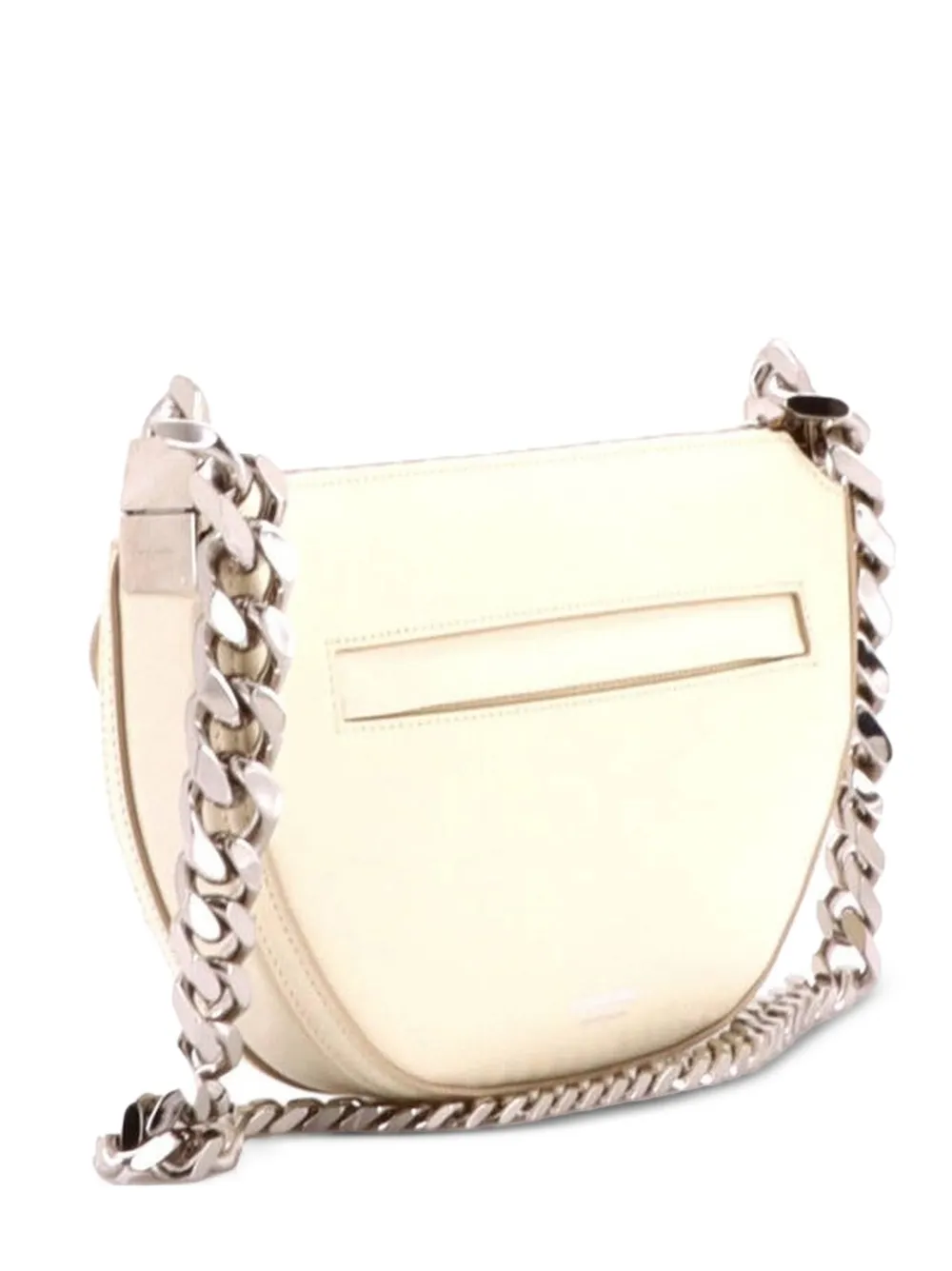Burberry Pre-Owned Olympia Zip Chain Leather Mini shoulder bag - Neutrals