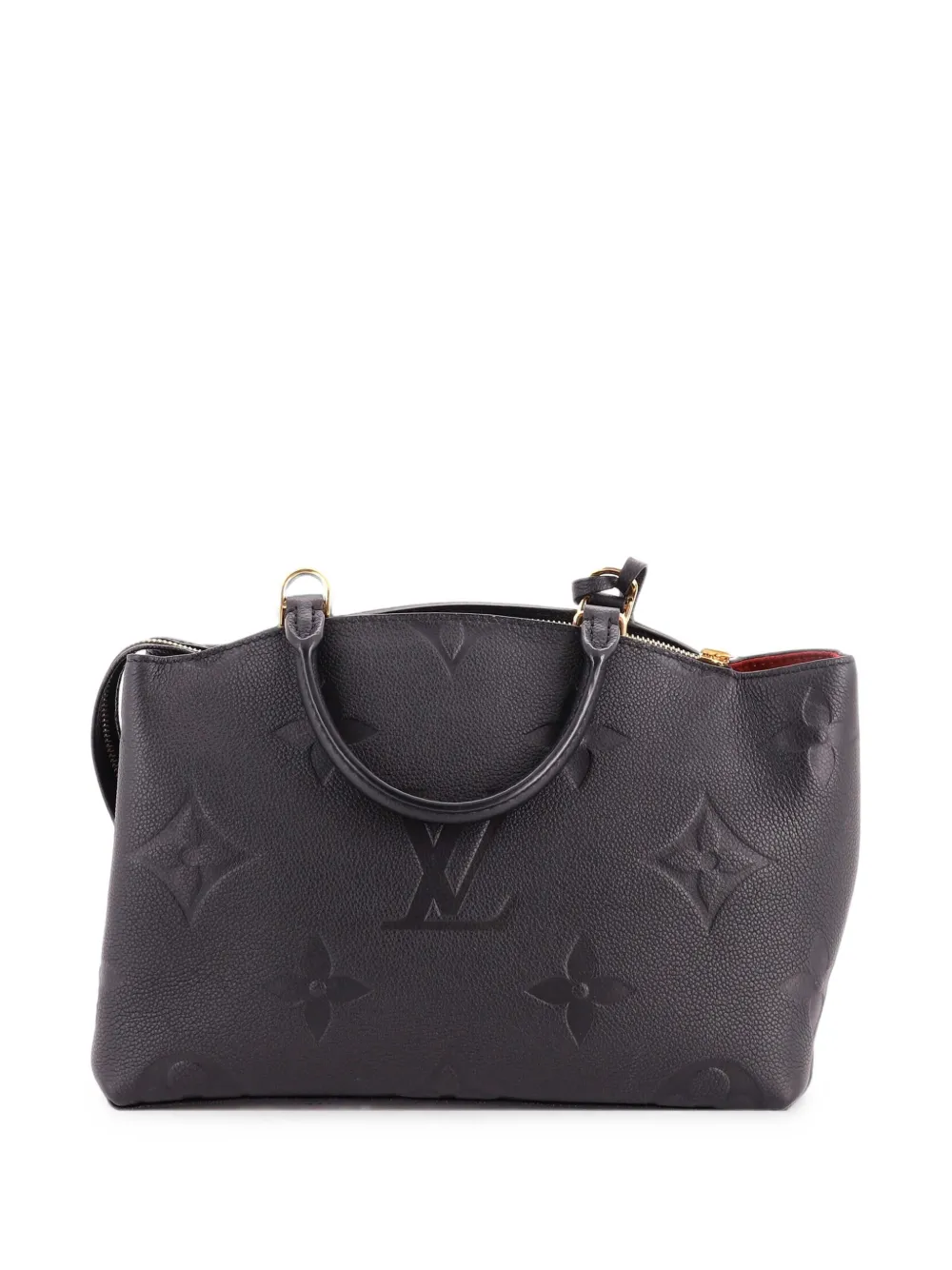 Louis Vuitton Pre-Owned Petit Palais Handbag Monogram Empreinte Giant satchel - Black