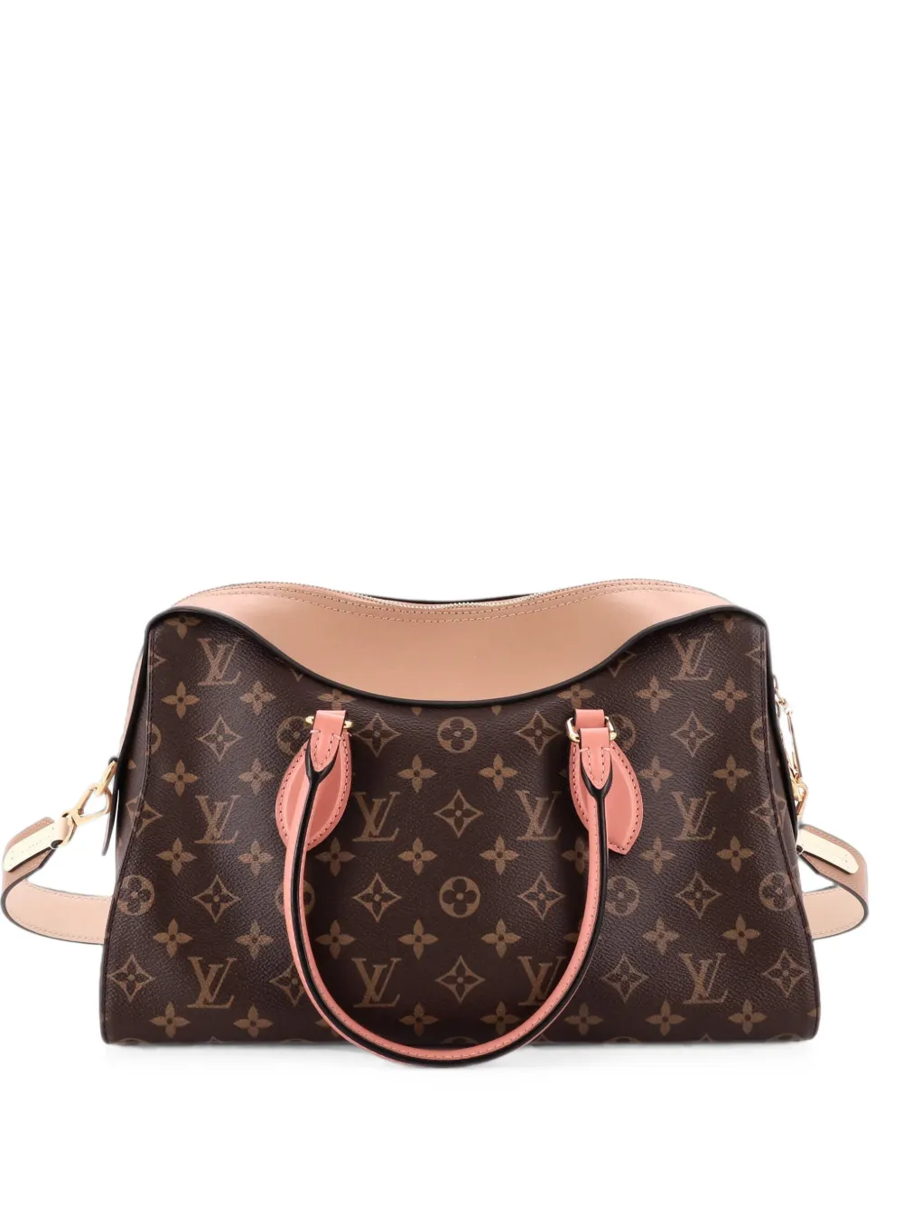 Louis Vuitton Pre-Owned Tuileries Handbag Monogram Canvas with Leather satchel - Neutrals