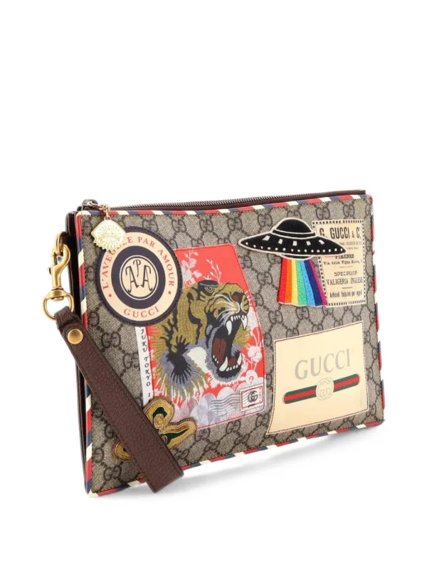 Gucci Pre-Owned クーリエ ポーチ GG コーテッドキャンバス ウィズ