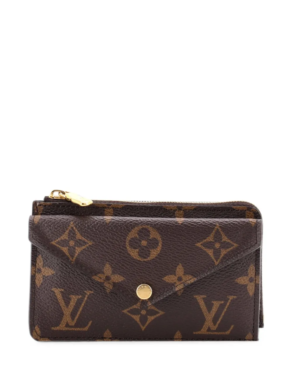 Louis Vuitton Pre-Owned Recto Verso Monogram Canvas card holder - Marrone