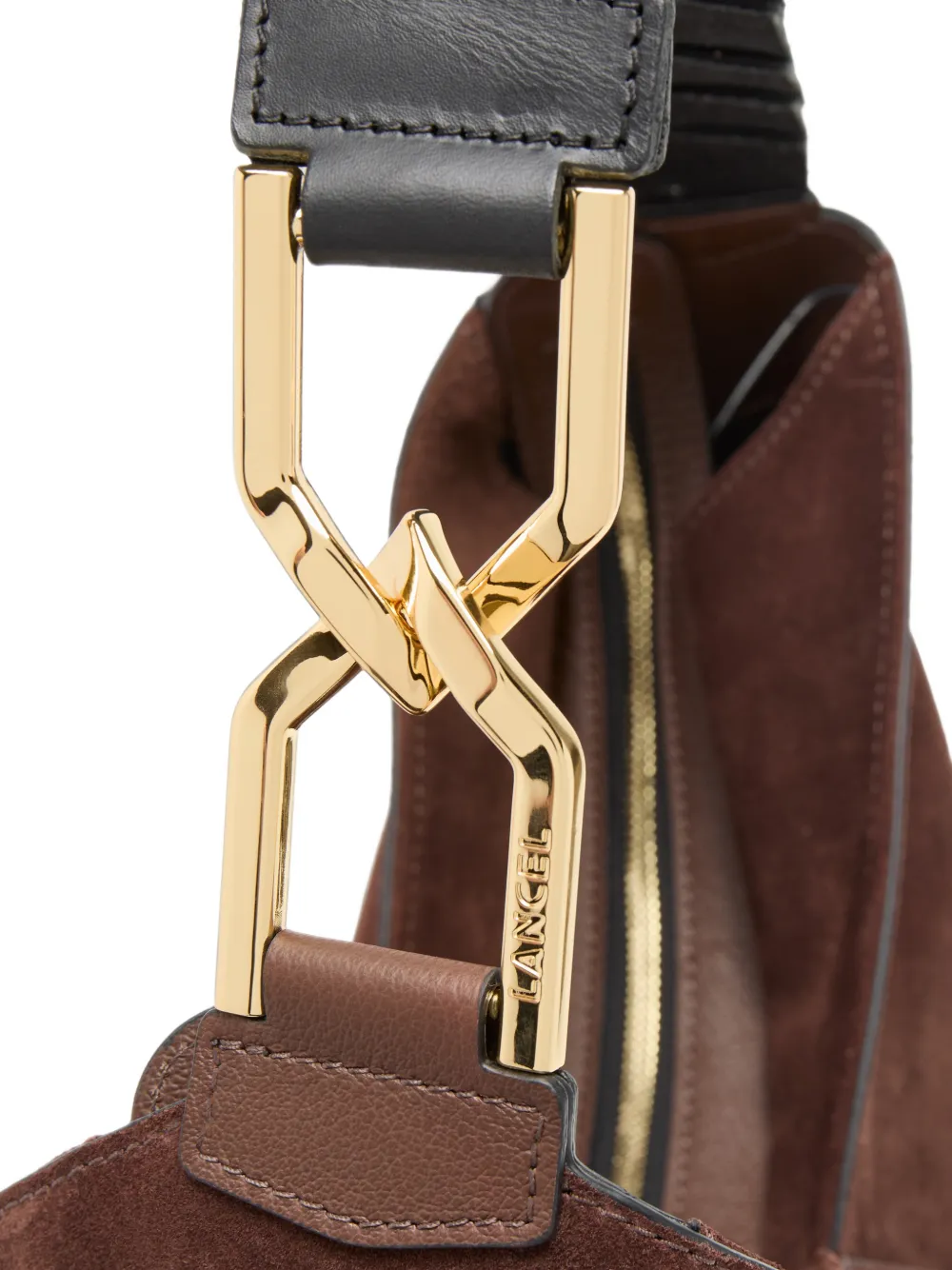 Lancel Pagode Clepsydre tote bag Bruin
