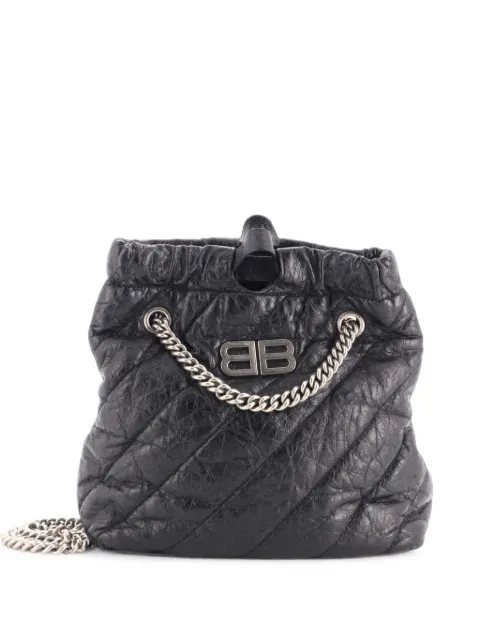 Balenciaga Pre-Owned Crush Chain Quilted Crushed Calfskin Small tote bag