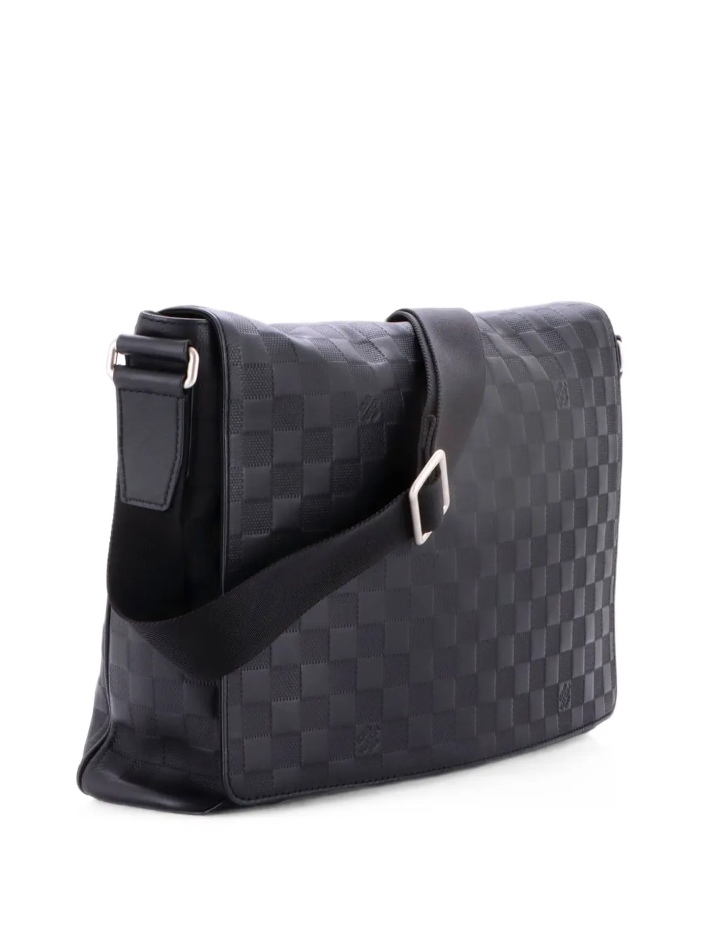 Louis Vuitton Pre-Owned District NM Messenger Bag Damier Infini Leather MM crossbody bag - Schwarz