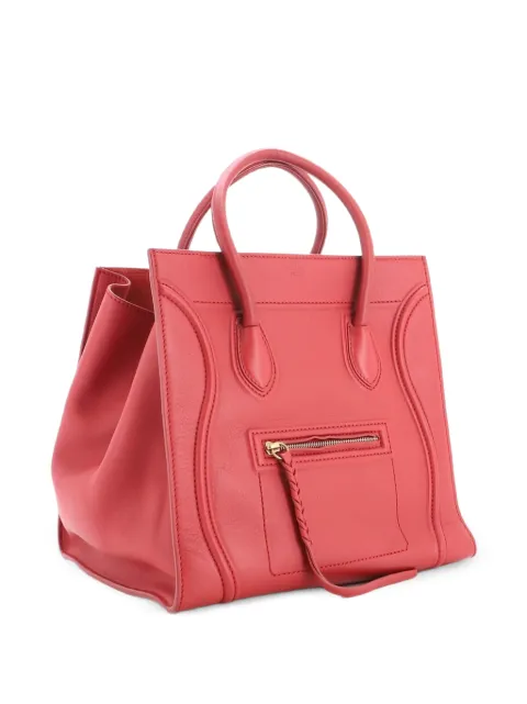 Celine Pre-Owned Mittelgroße Phantom Tote Bag aus gekörntem Leder