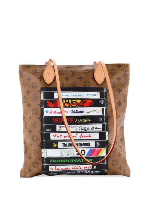 Louis Vuitton Pre-Owned Carry It Limited Edition Video Tape Reverse Monogram Canvas tote bag