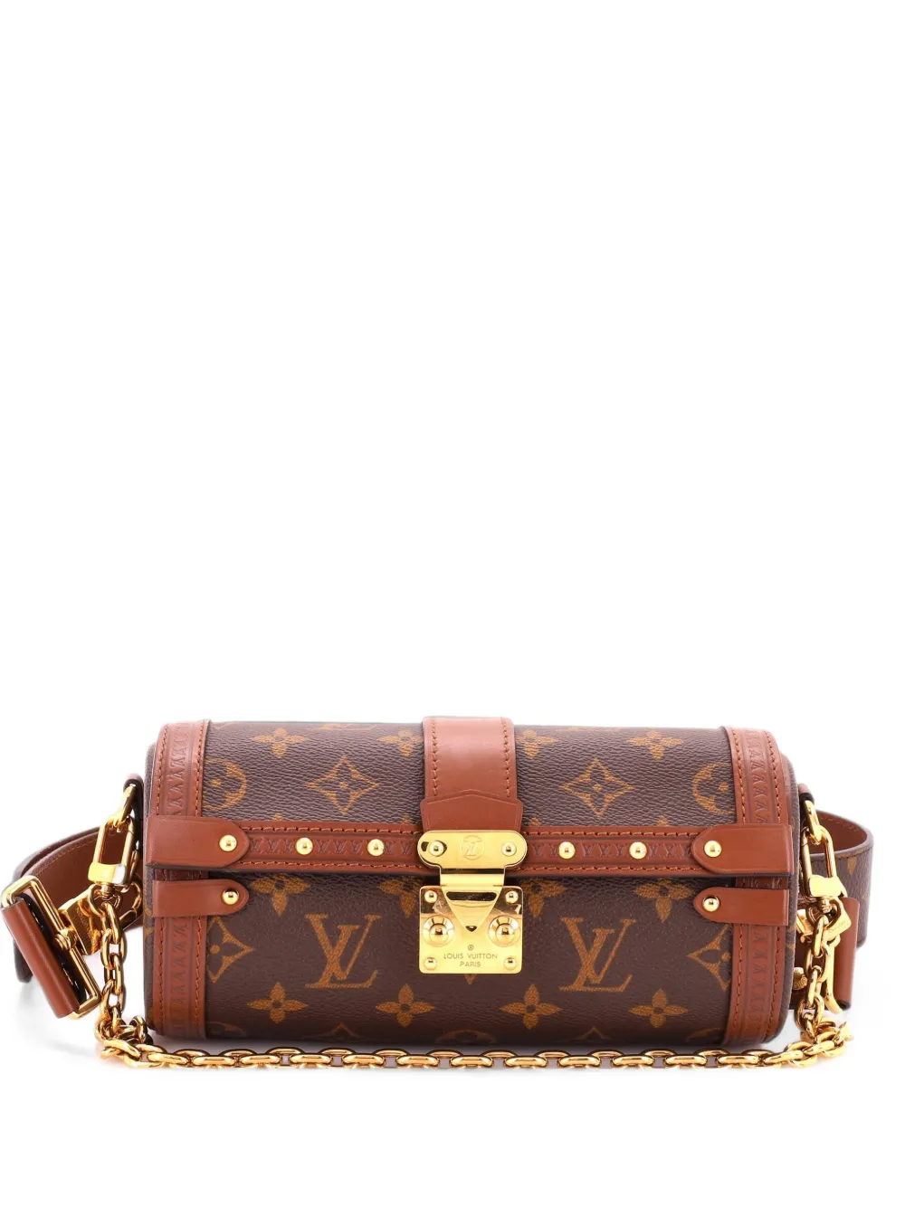 Louis Vuitton Pre-Owned Papillon Trunk Bag Monogram Canvas shoulder bag - Marrone
