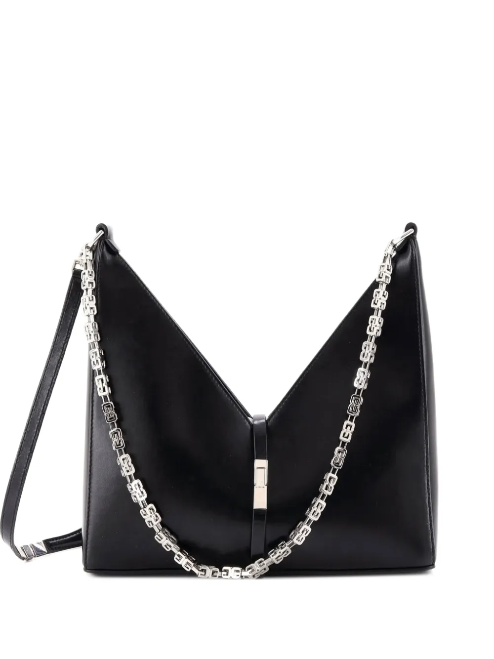 Givenchy Pre-Owned Cut Out Leather Small shoulder bag - Nero