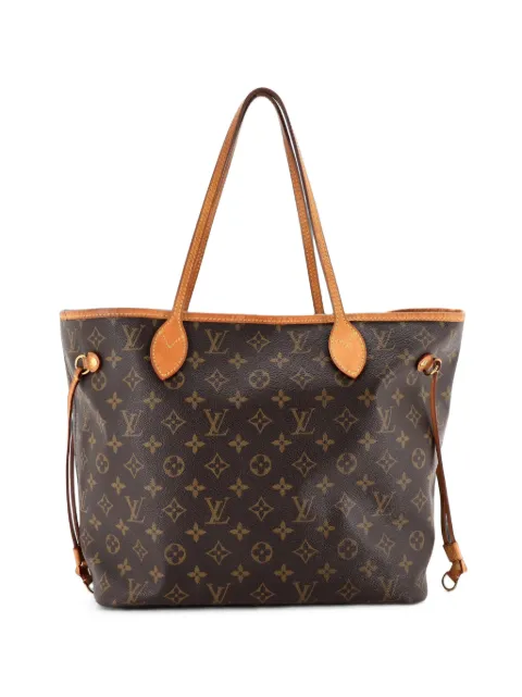 Louis Vuitton Pre-Owned Neverfull NM MM 经典logo帆布手提包