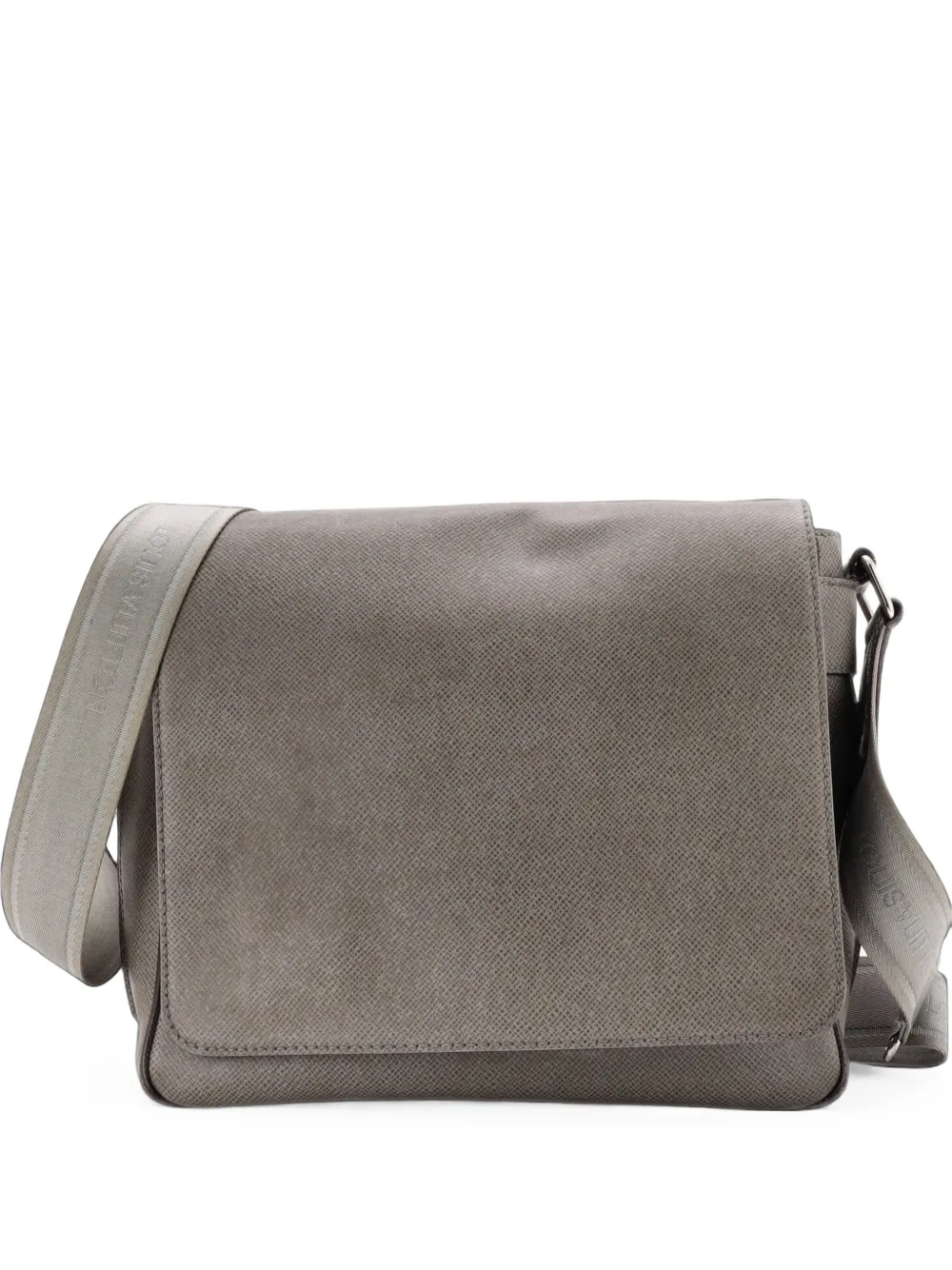 Louis Vuitton Pre-Owned Roman Handbag Taiga Leather PM crossbody bag - Grigio