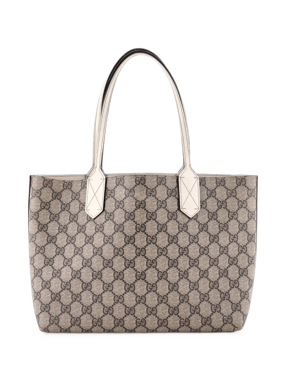 Gucci Pre-Owned Reversible GG Print Leather Small tote bag - Braun