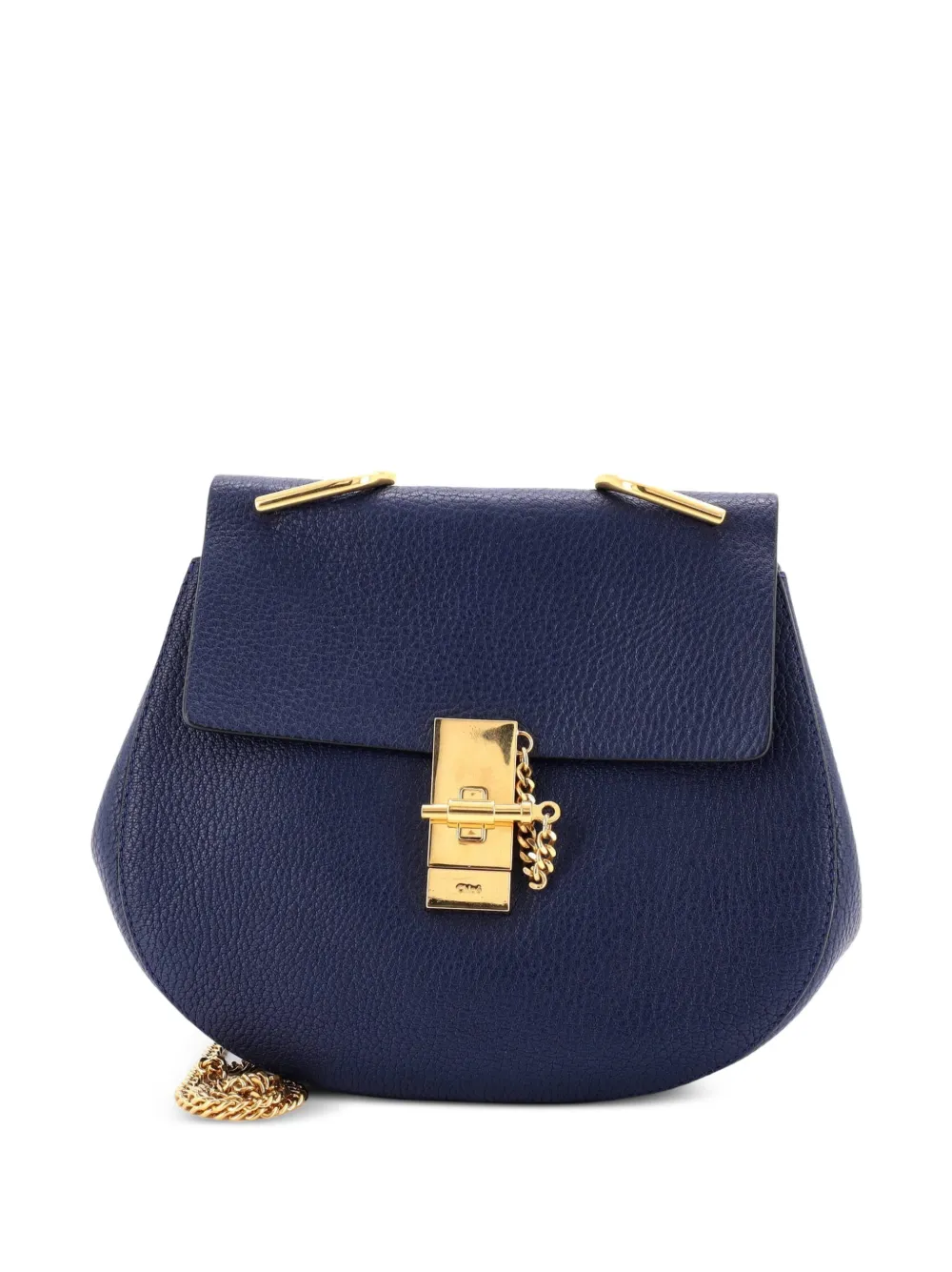 Chloé Pre-Owned Drew Leather Small crossbody bag - Blau