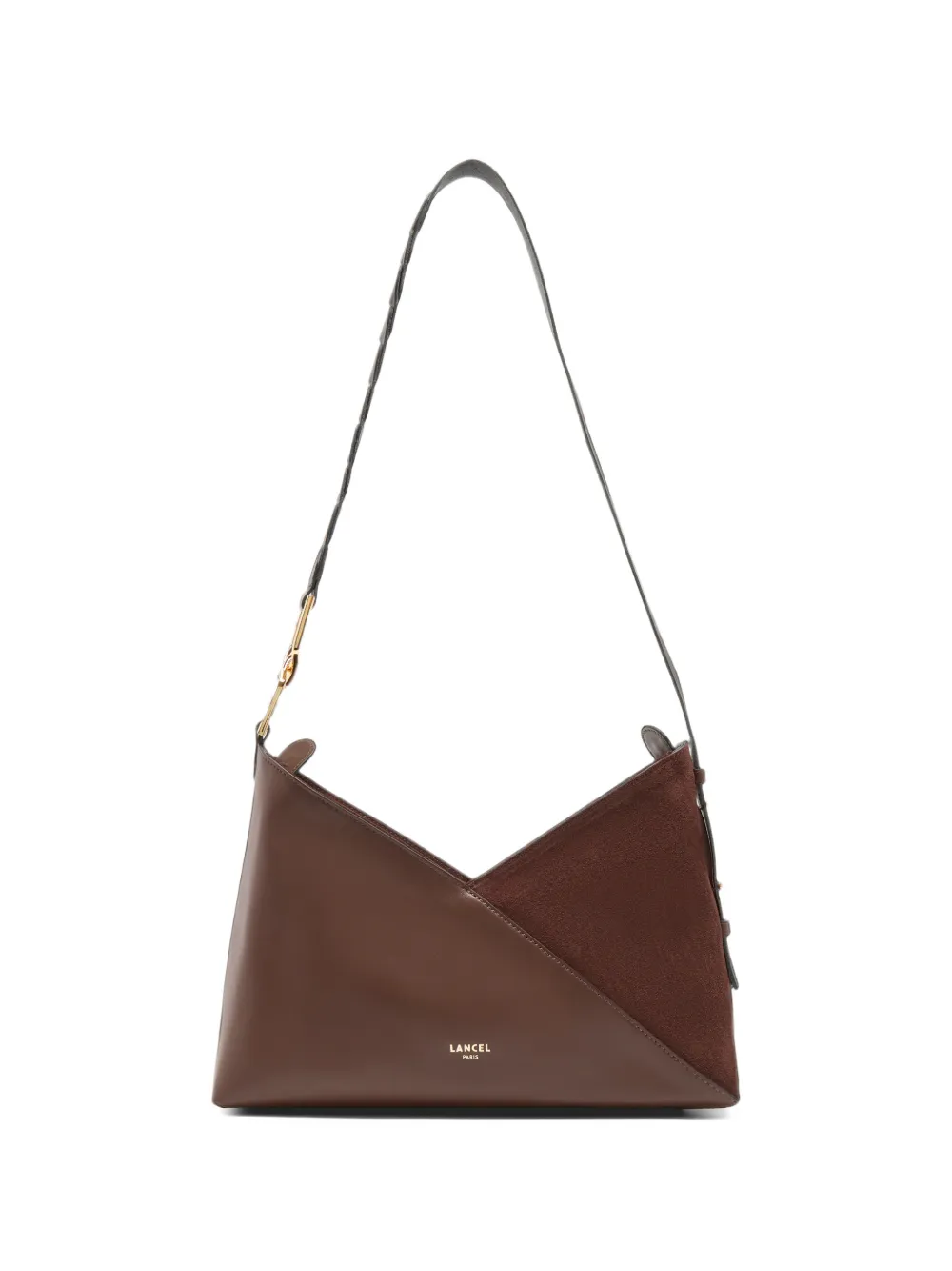 Lancel M Pagode Clepsydre shoulder bag Bruin