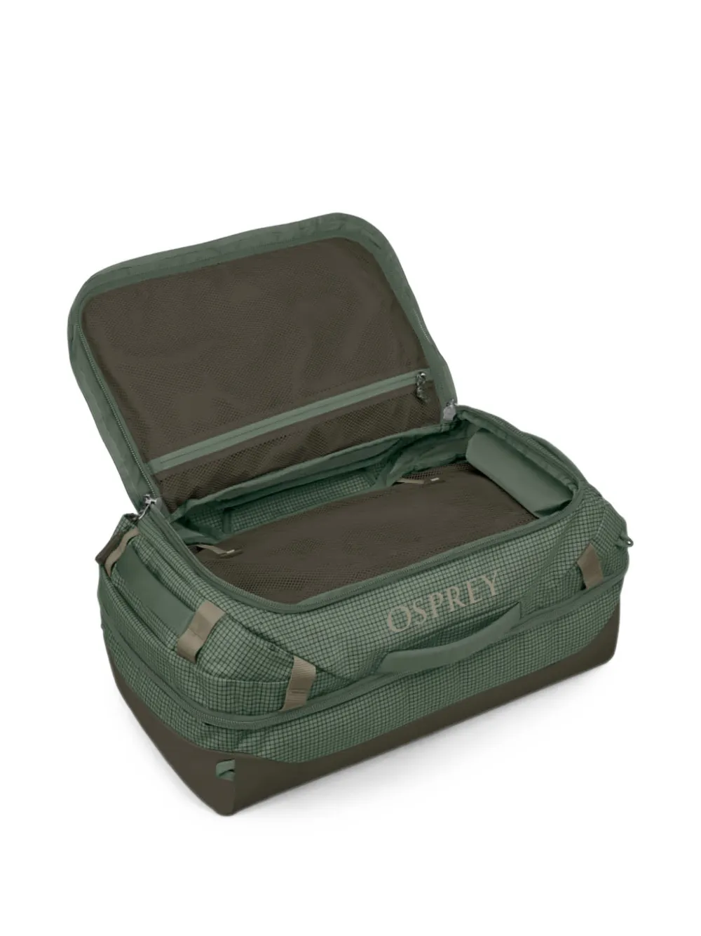 Osprey Transporter rugzak met raster-patroon Groen
