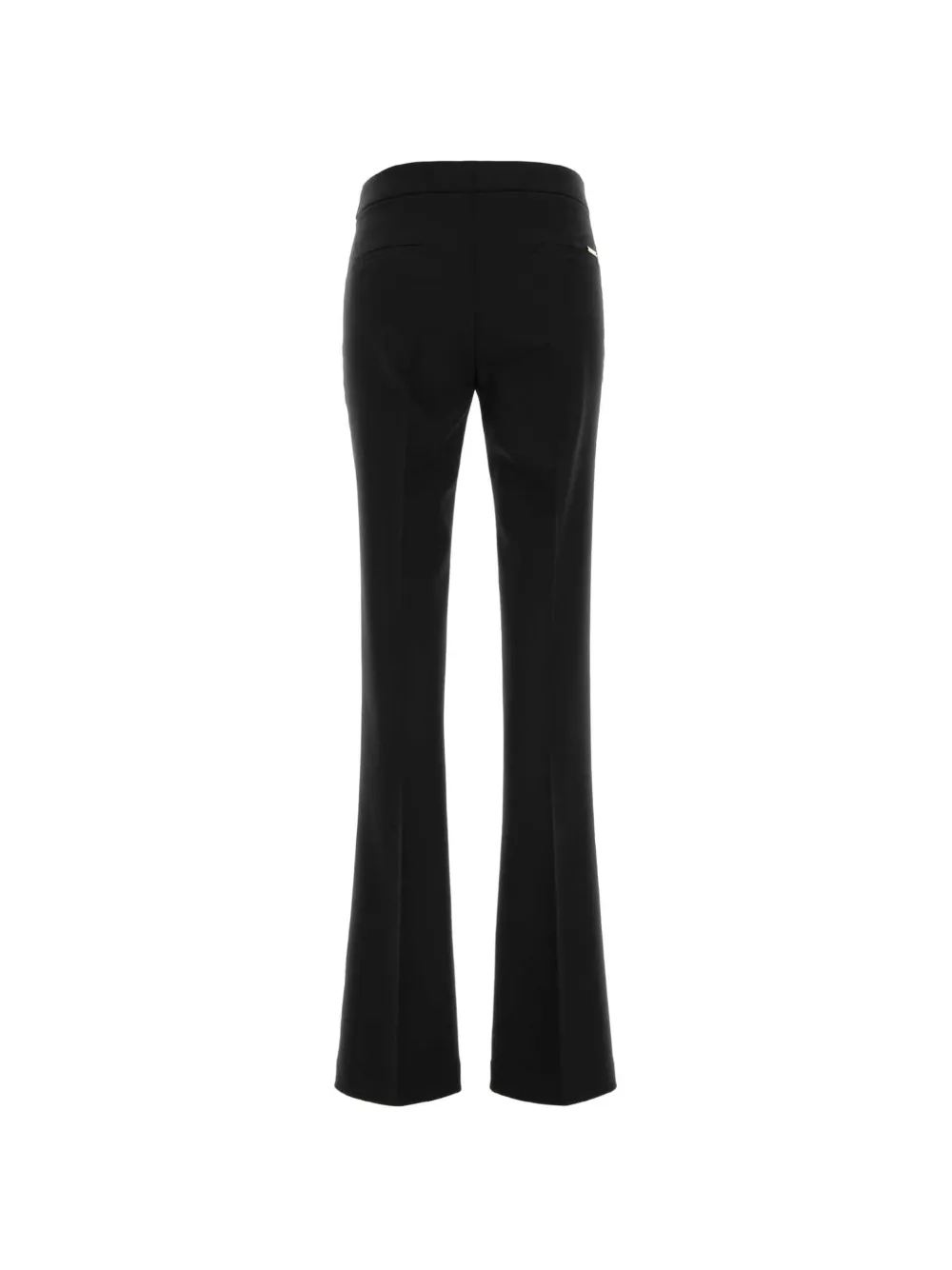 Blumarine Gabardine flared broek Zwart