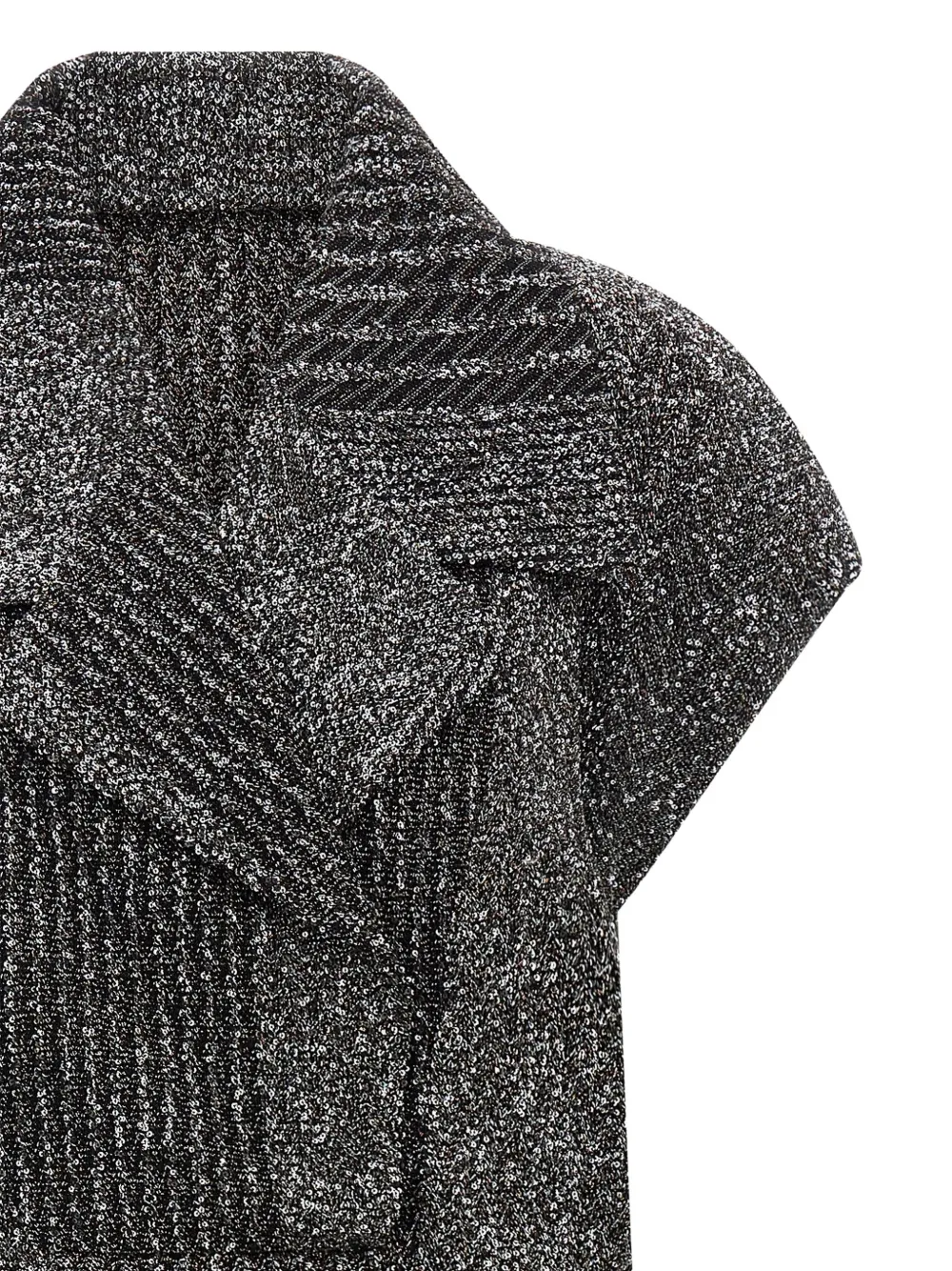 Missoni Midi-jurk met zigzag-patroon Grijs