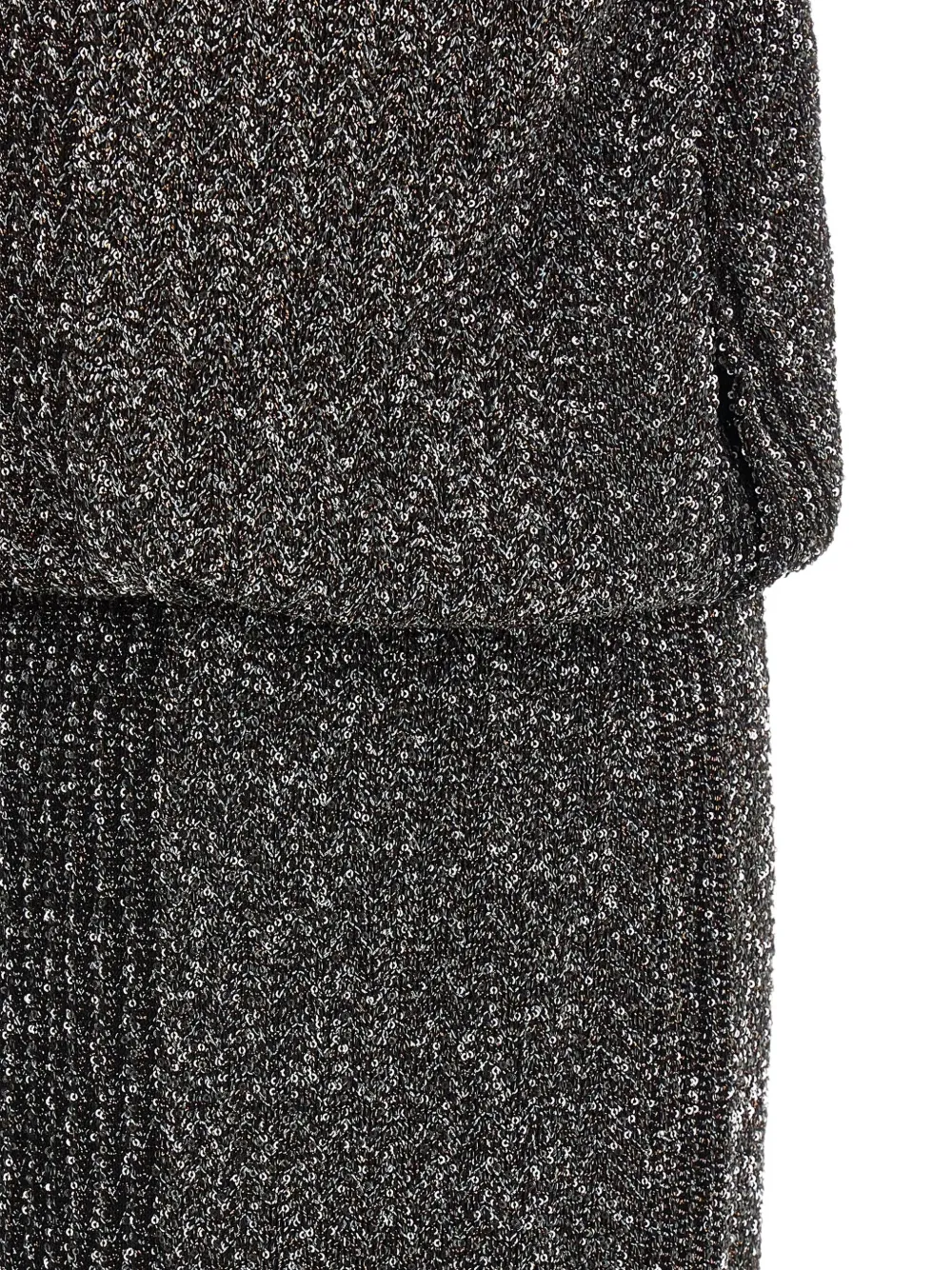 Missoni Midi-jurk met zigzag-patroon Grijs