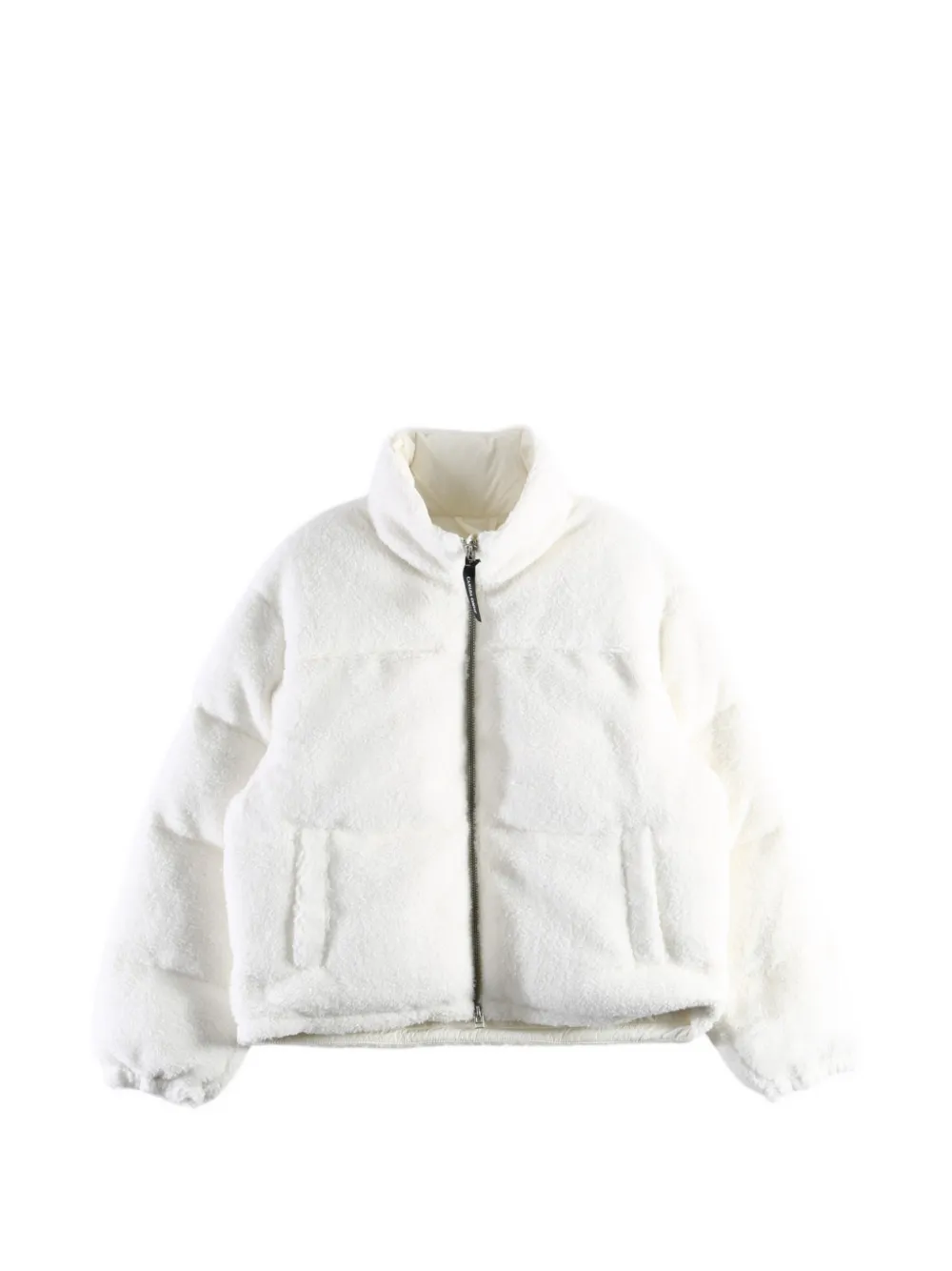 Canada Goose Fallon fleece-texture padded jacket - Weiß