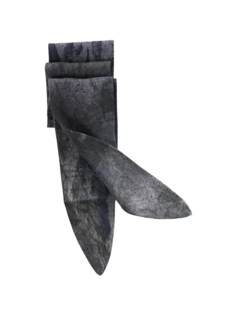 Ziggy Chen Digital Print pointed scarf