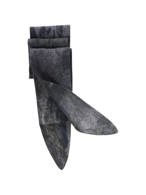 Ziggy Chen Digital Print pointed scarf