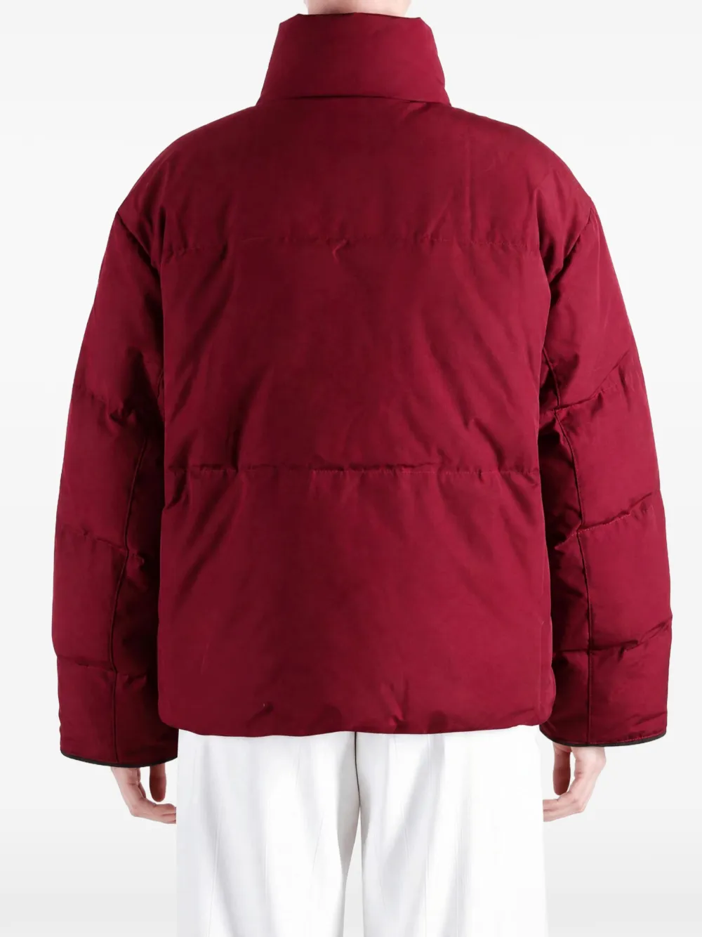Canada Goose Grandview quilted high-neck jacket Rood