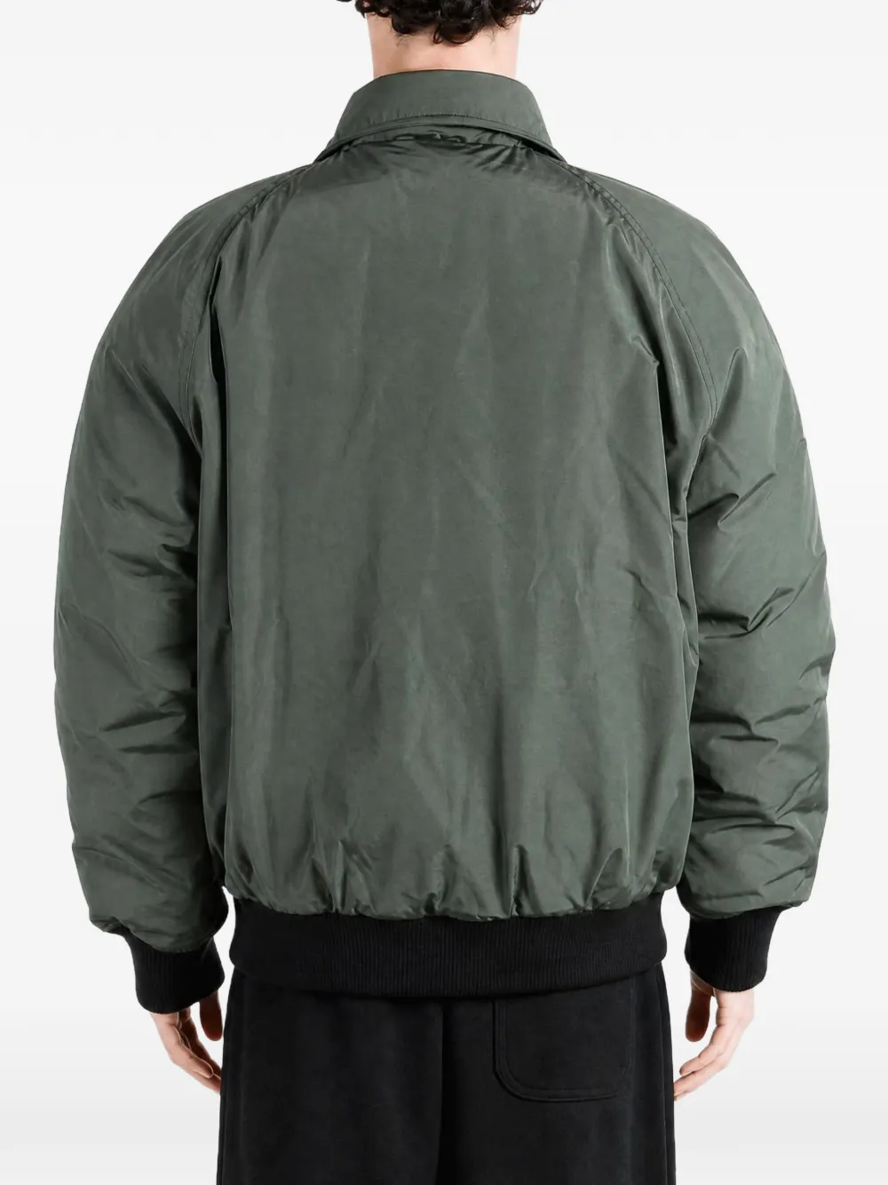 Canada Goose Mimico logo-patch bomber jacket Groen