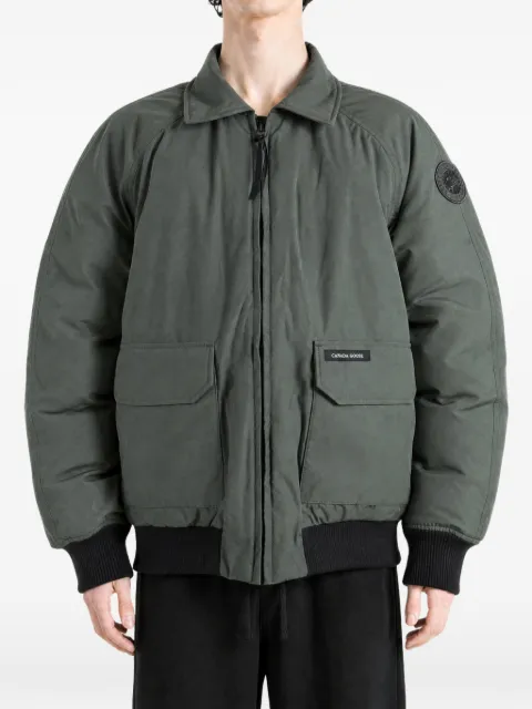 Canada Goose Mimico logo-patch bomber jacket