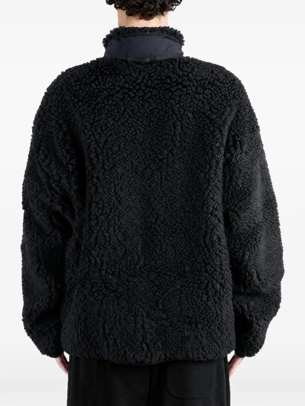Polo Ralph Lauren Fleece jack met rits Zwart