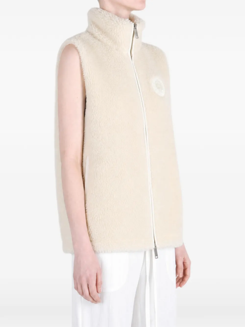 Canada Goose Soren fleece-texture gilet Beige