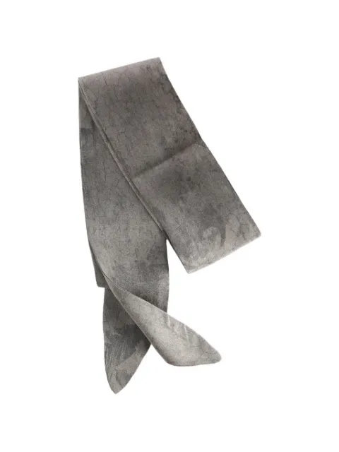 Ziggy Chen Digital Print pointed scarf
