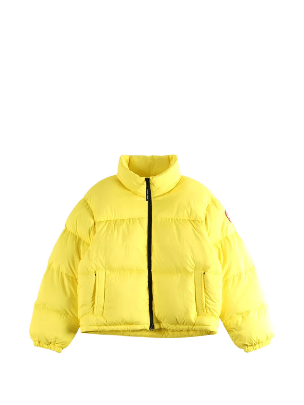 Canada Goose Fallon quilted puffer jacket Geel