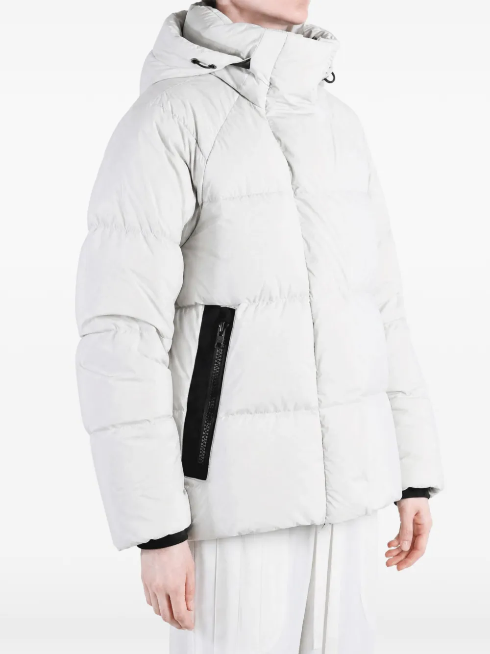Canada Goose Junction hooded puffer parka Grijs