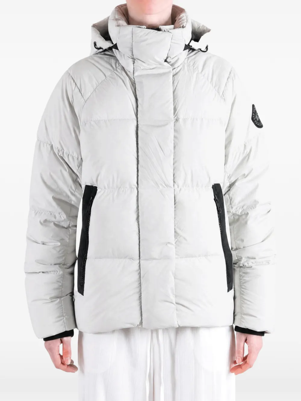Canada Goose Junction hooded puffer parka Grijs