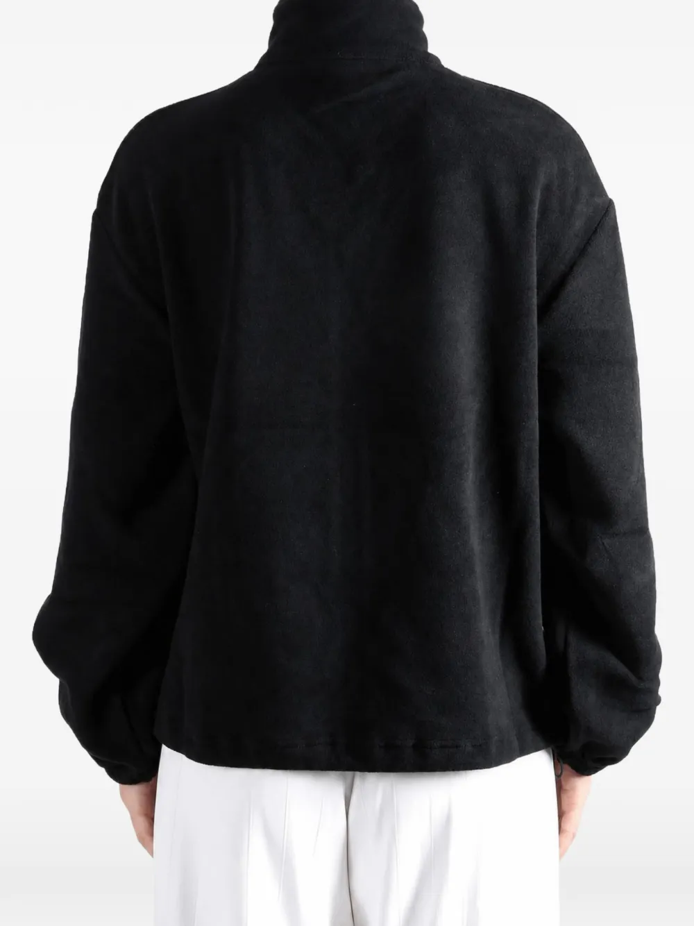 Canada Goose Tayen fleece-texture zip-up jacket Zwart