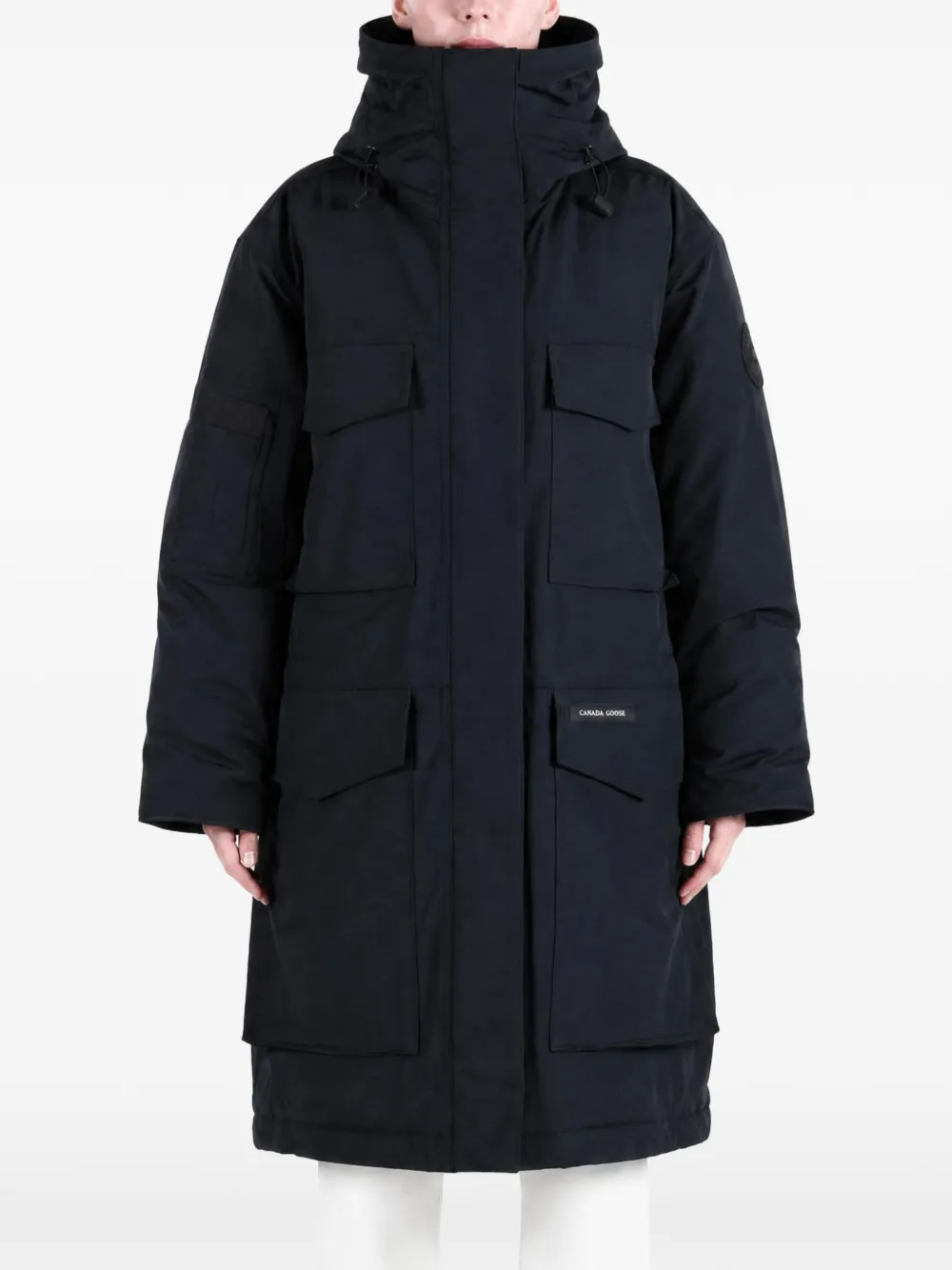 Canada Goose Erie multi-pocket parka Zwart