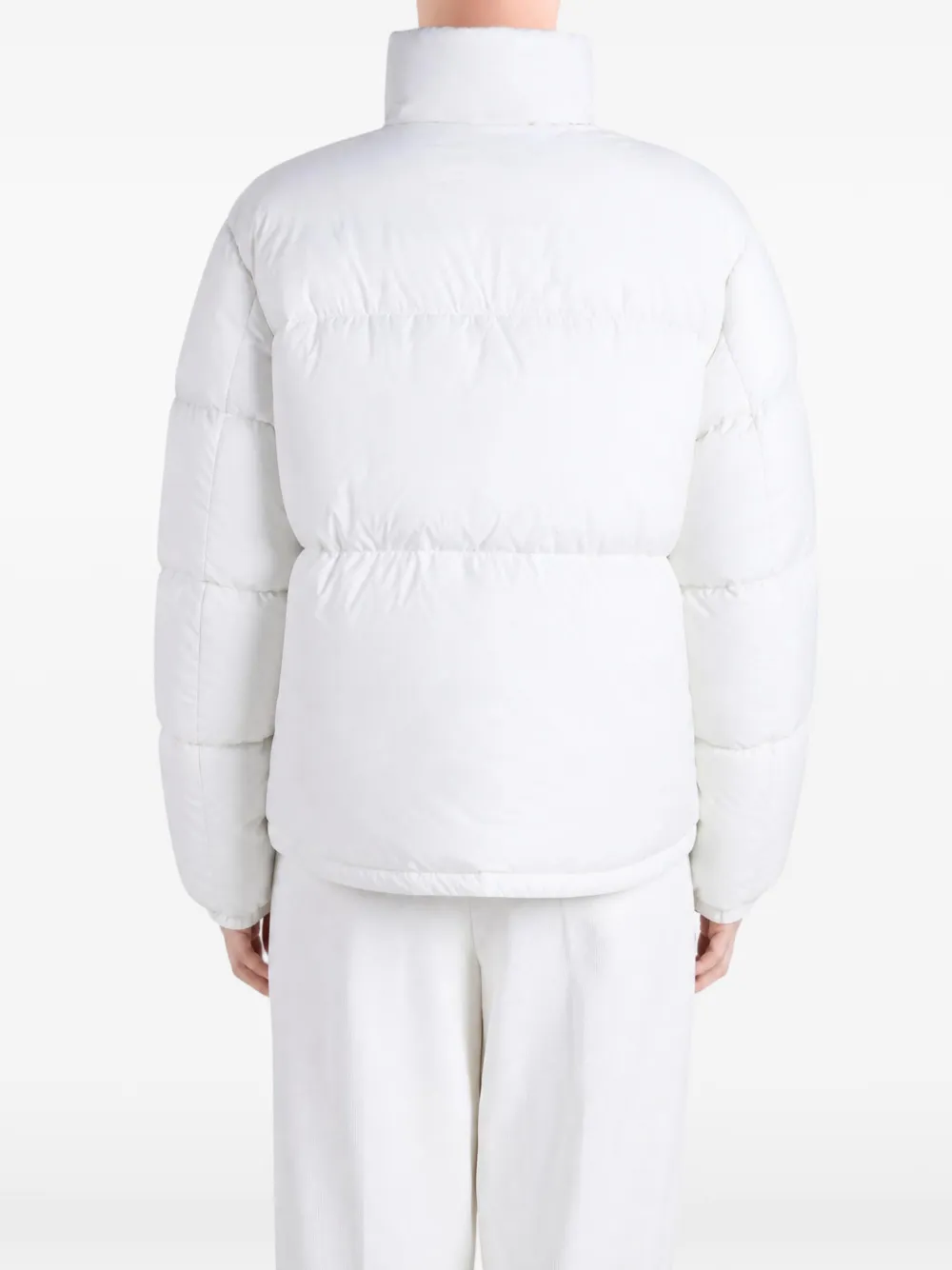 Canada Goose padded high-neck jacket Wit