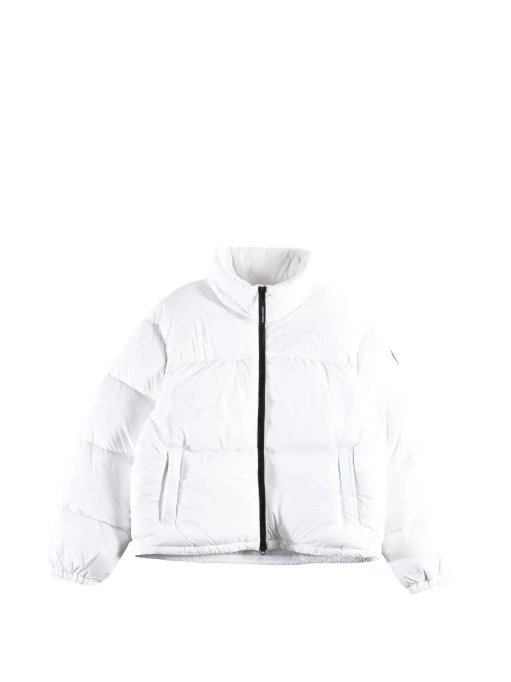 Canada Goose padded high-neck jacket Wit