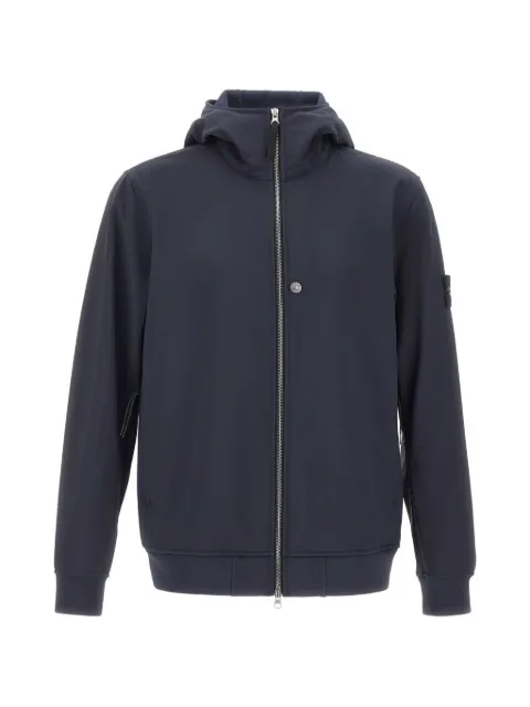 Stone Island Soft Shell-R e.dye zip-up jacket