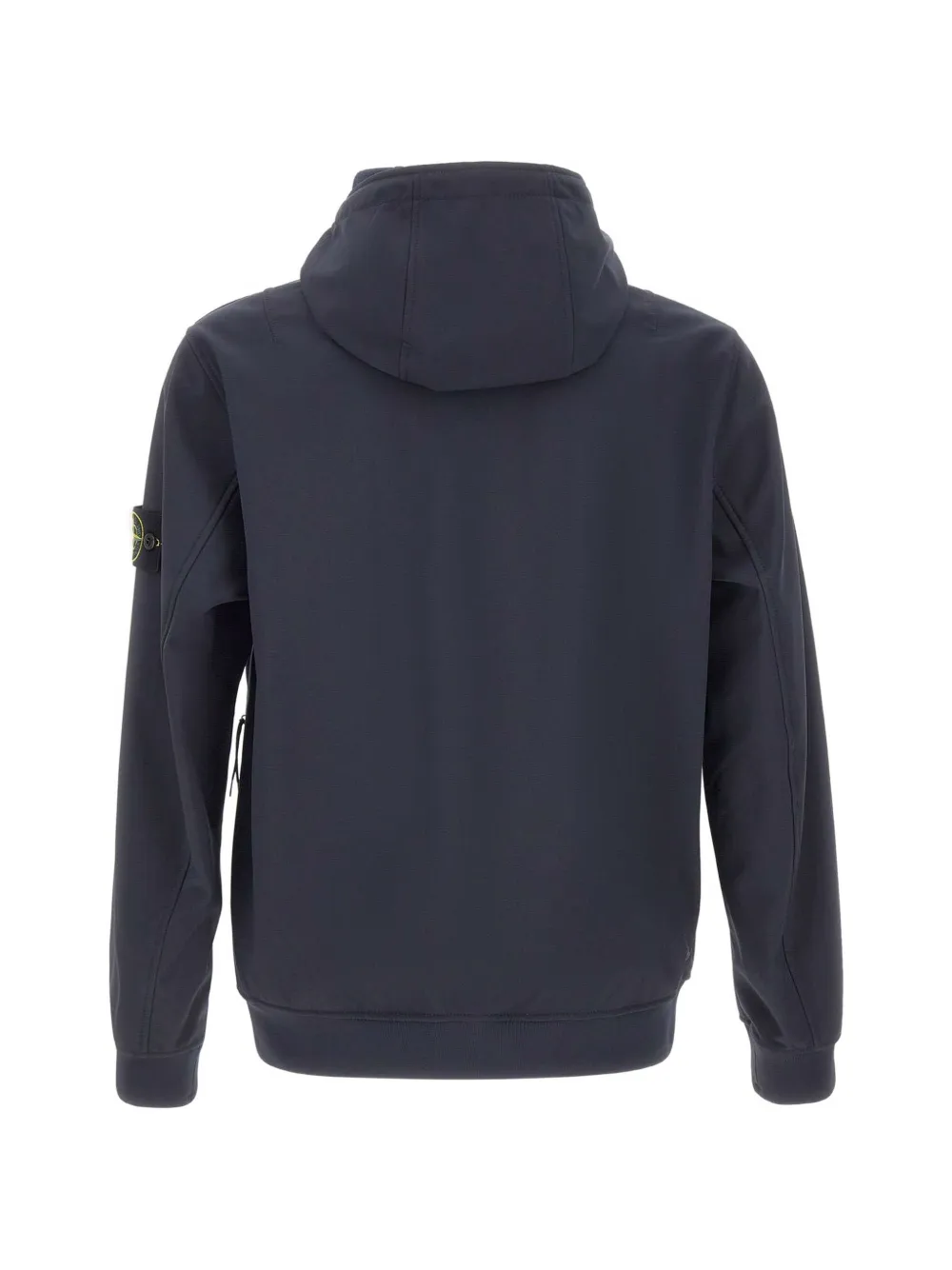 Stone Island Soft Shell-R e.dye jack met rits Blauw