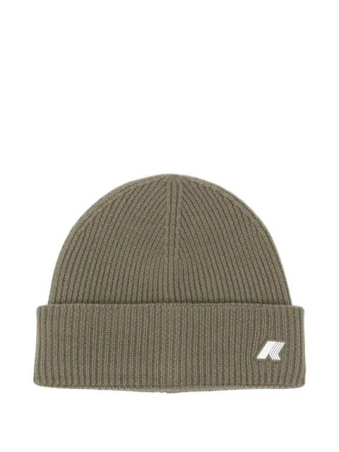 K-Way Brice ribbed-knit beanie hat