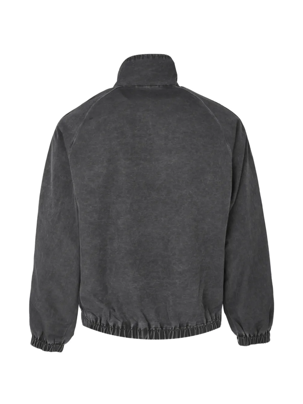 Palm Angels Curved Logo windbreaker Grijs