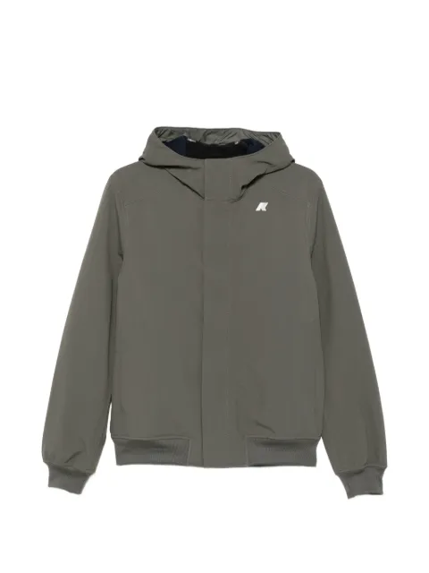 K-Way hooded logo-print jacket