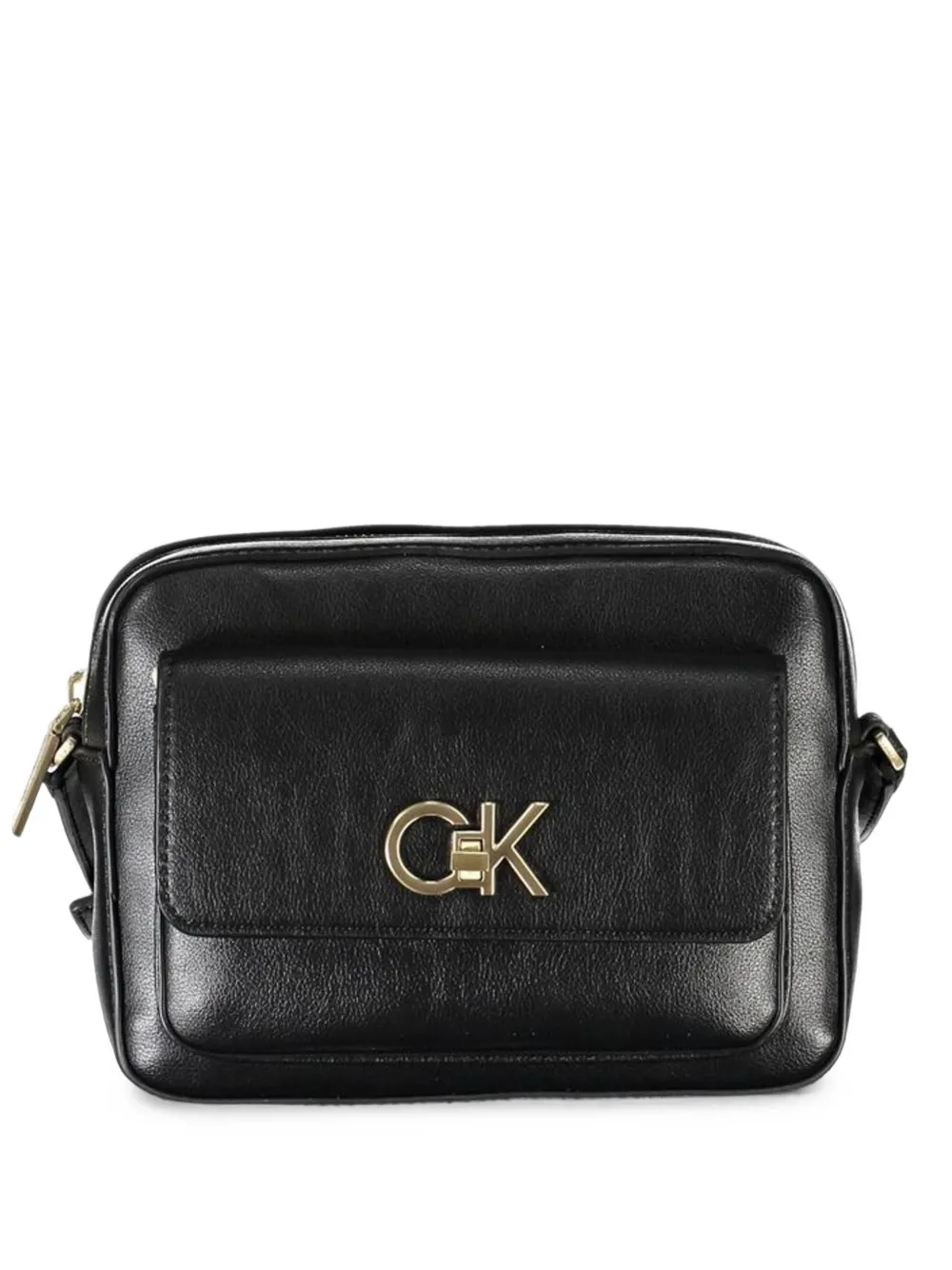 Calvin Klein small logo-plaque shoulder bag