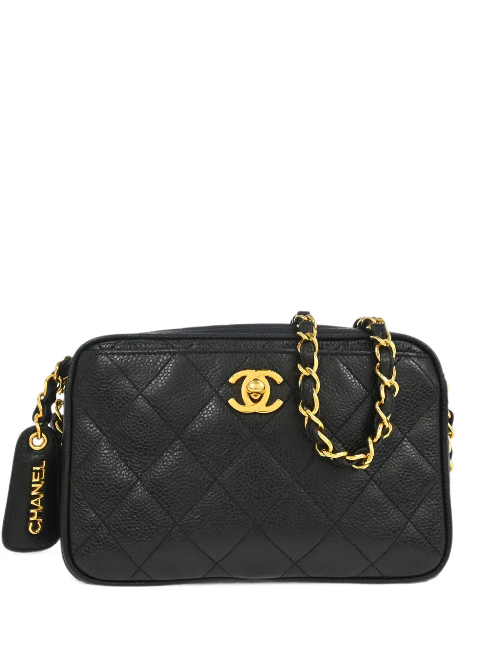 CHANEL Pre-Owned 1994-1996 mini Camera Bag quilted shoulder bag - Nero