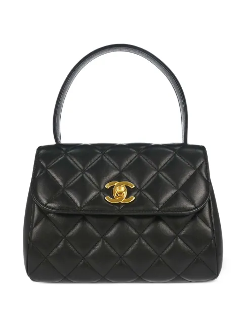 CHANEL Pre-Owned 1996-1997 diamond-quilted tote bag