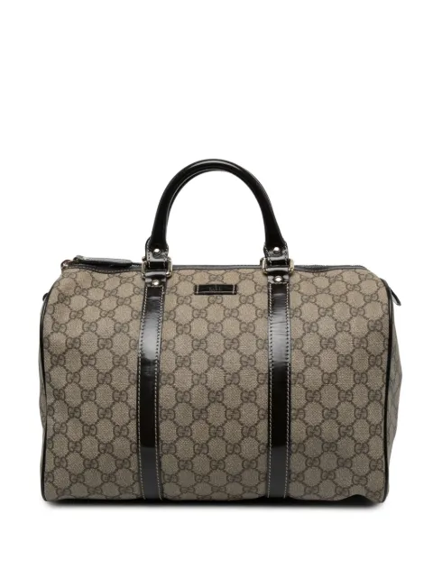 Gucci Pre-Owned 2016-2026 Medium GG Supreme Joy boston bag