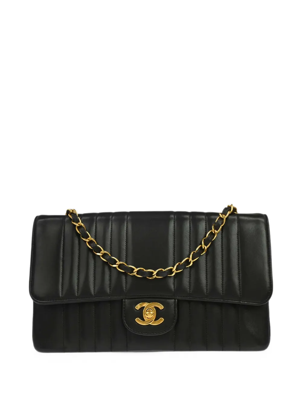 CHANEL Pre-Owned 1991-1994 Mademoiselle Single Flap shoulder bag - Nero