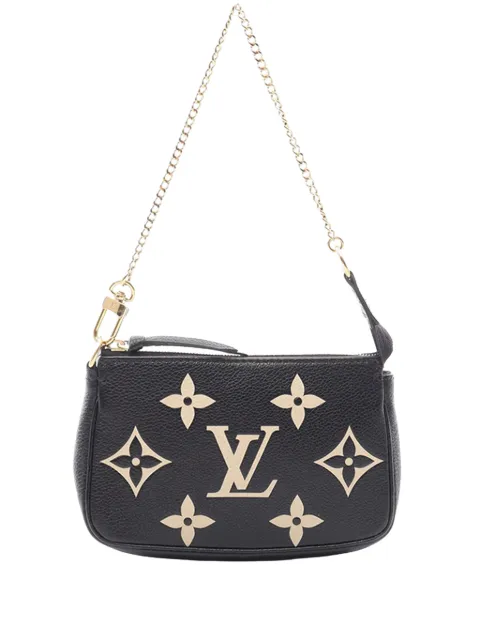 Louis Vuitton Pre-Owned 2021-2026 Bicolor Monogram Empreinte Mini Pochette Accessoires handbag