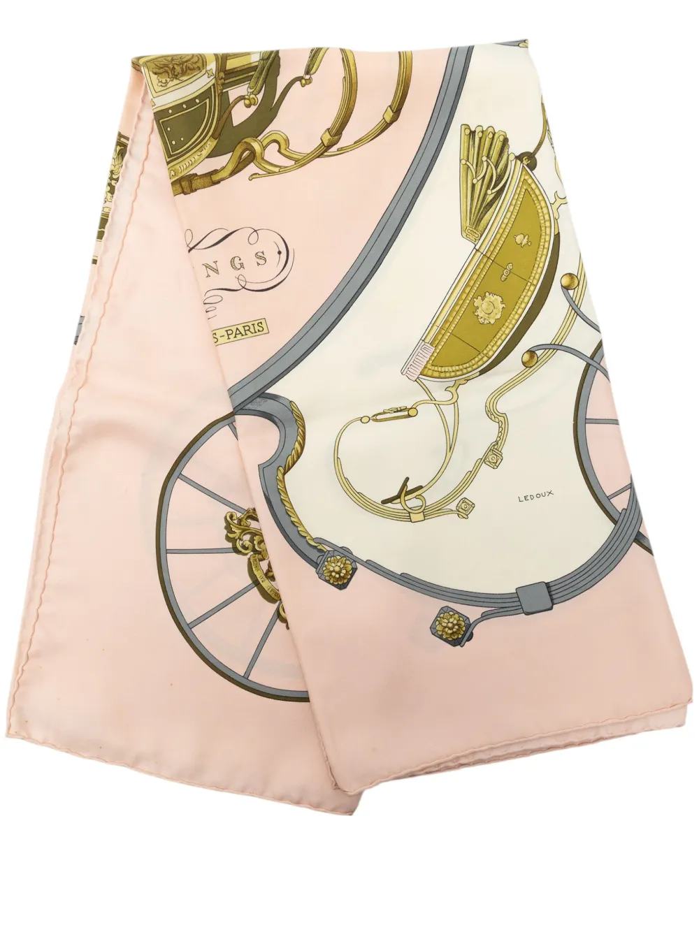 Hermès Pre-Owned 1974 Springs Silk Scarf 90 scarves - Rosa